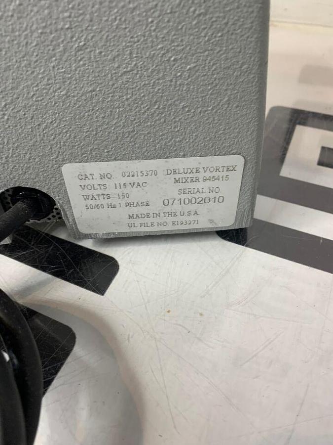 Used FISHER SCIENTIFIC 02215370