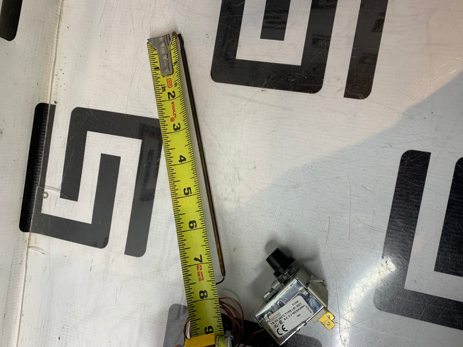 Used Scican Bravo 17V 17 22V 22 TG400 43000140000 safety thermostat