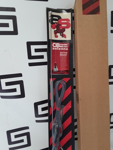 NOS Vtg Antenna Specialists MS180 CB Gutter Mount Kit 40-Channel Ham Radio VSWR