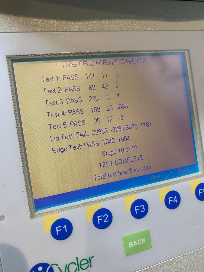 Parts/Repair Bio-Rad iCycler 582BR Thermal Cycler 96 Well w/ iCycler Optical Module 584BR