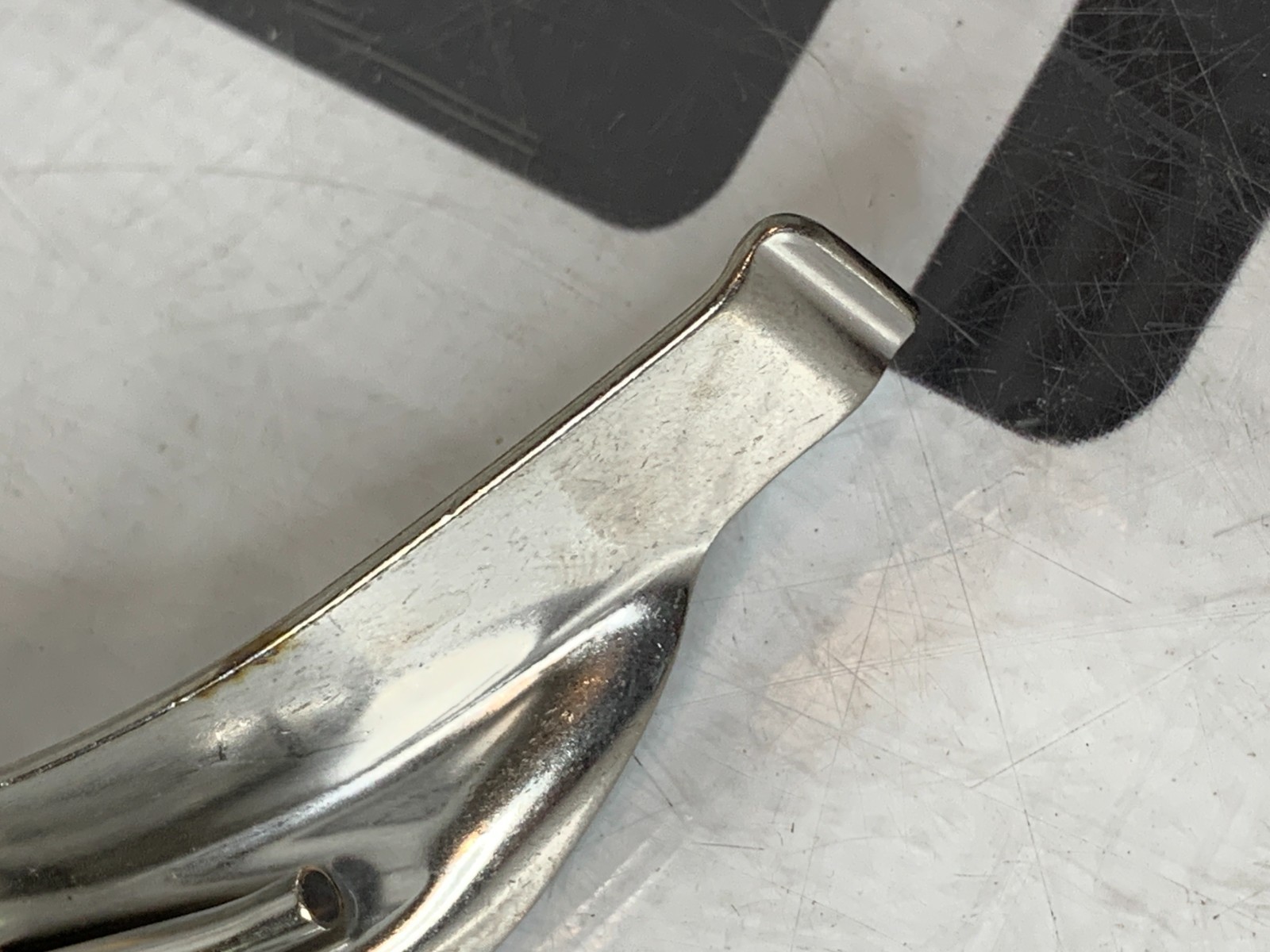 Used Welch Allyn 69063 Mac 3 Fiber optic Laryngoscope Blade SS USA MADE Macintosh 3