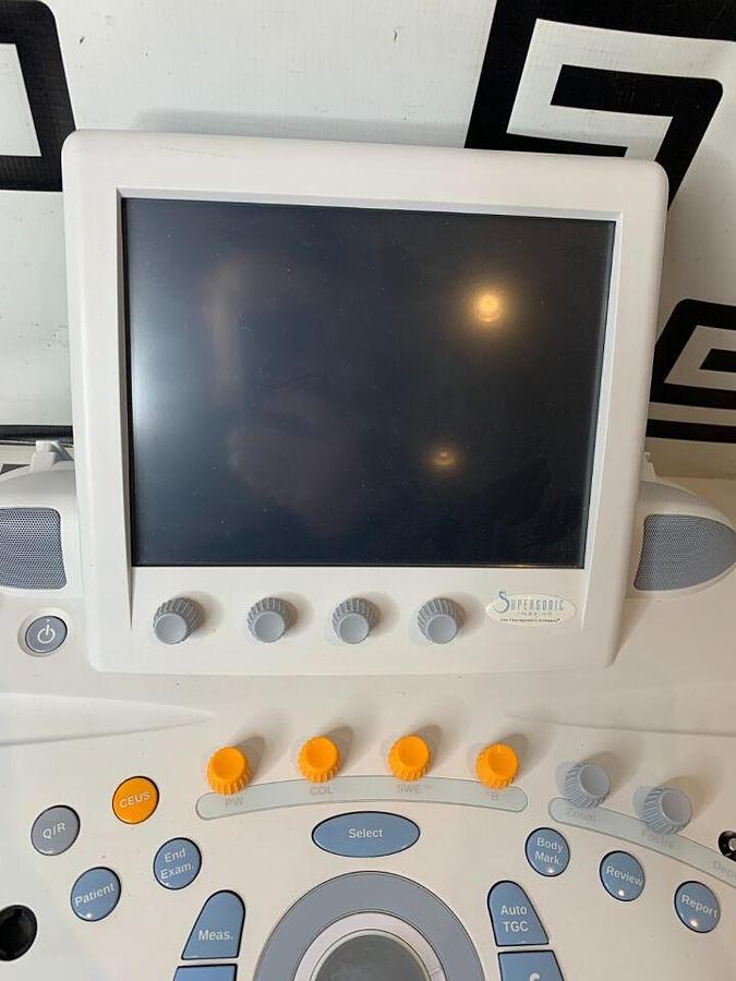 Used Aixplorer Multiwave Ultrasound 0215B04 Control Panel Console
