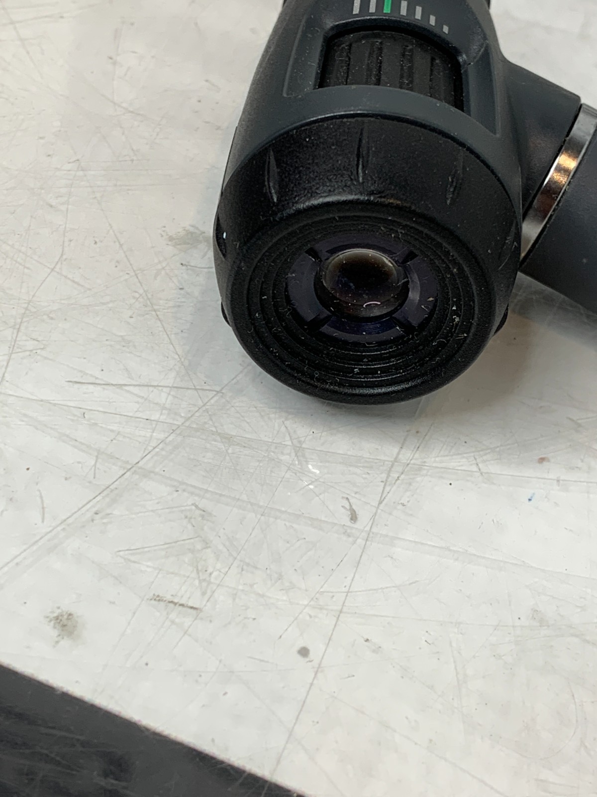 Used Welch Allyn Otoscope 23810 Macroview 3.5V Diagnostic  Head Bulb Tested DENTED