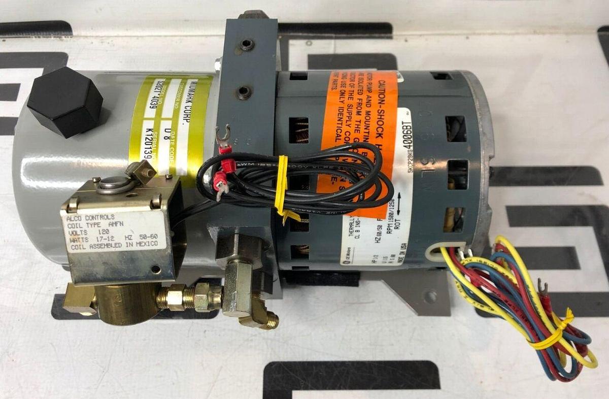 Used Pump Assembly Motor Base Chair Table