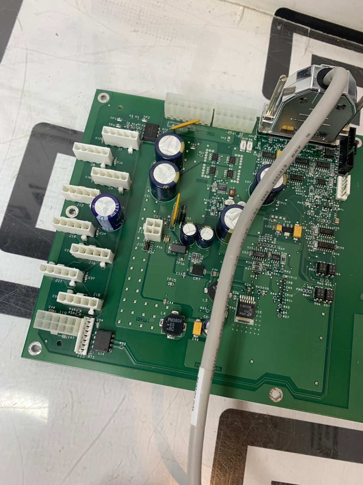 Used ALCON INFINITI VISION SYSTEM 210-1328-504 REV. D Power Distribution PCB Board