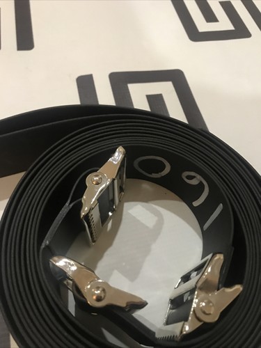 Used Kinsman Easi-Care Vinyl Coated Webbing Gait Belt Metal Buckle 72"