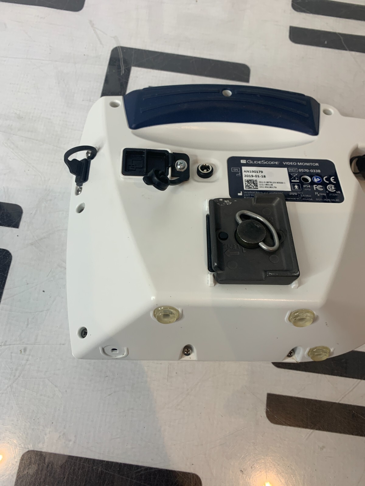 Used Verathon GlideScope AVL 0570-0338 Monitor Video Laryngoscope No Battery 2019