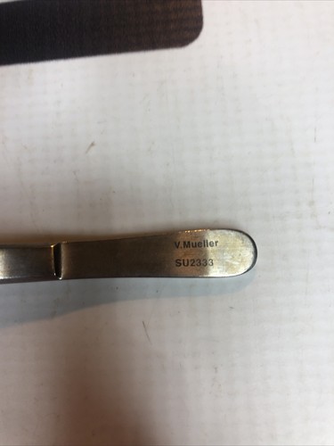 Used V. Mueller SU2333 XQSG-04 30 Day Warranty