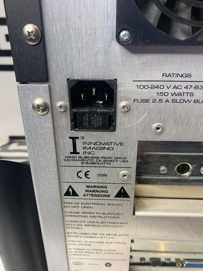 Used Innovative Imaging I3 System ABD Diagnostic Analog Digital Ophthalmic V5.01