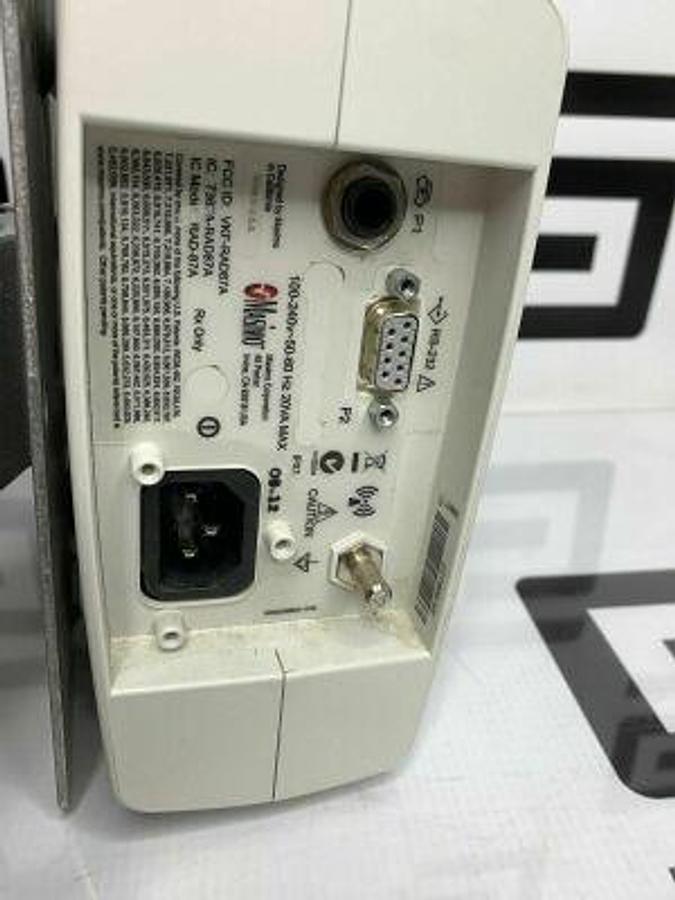 Used MASIMO Rainbow Set RAD-87A Pulse Oximeter Vertical w/ GCX Pole Clamp RAD 87A