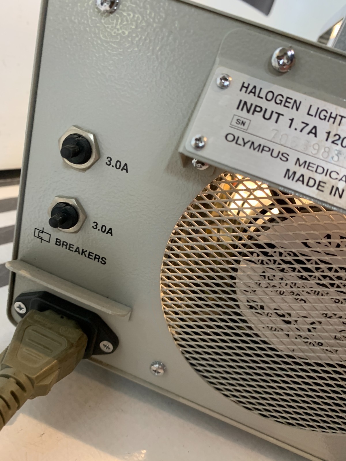 Used Olympus CLK-4 Halogen Light Source TESTED 30 DAY WARRANTY