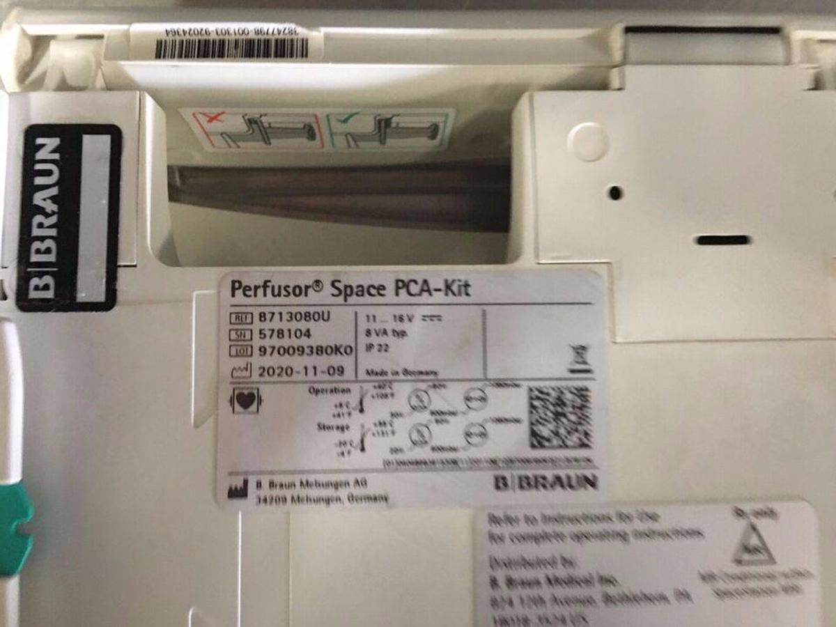 Used B BRAUN Perfusor Space