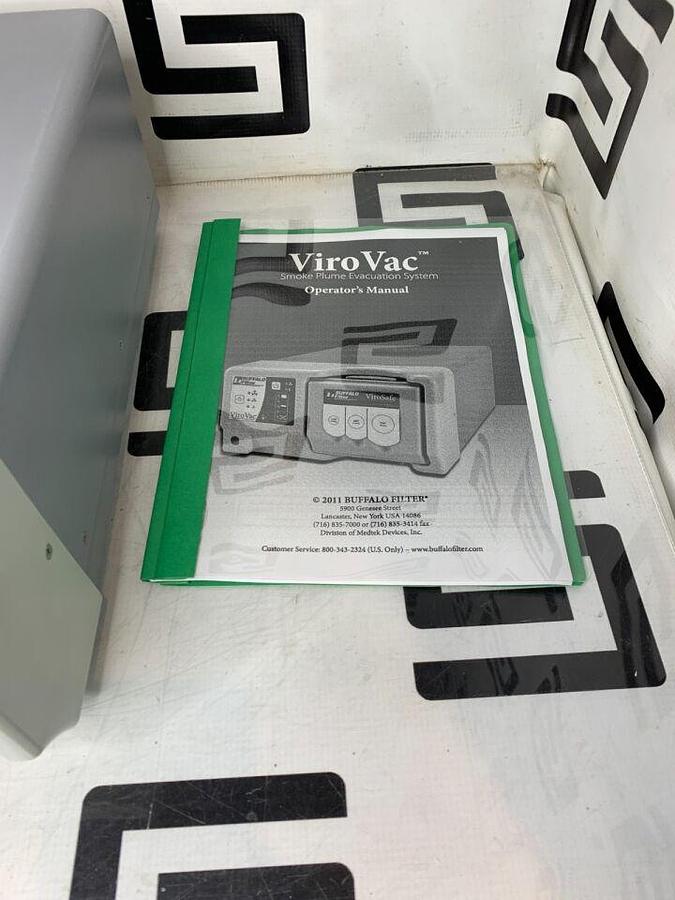 Used BUFFALO FILTER Plume Evacuation  Viro Vac