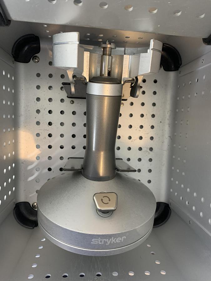 Used Stryker 5400-750 5400-700 5400-704 Bone Mill Set w/ Case & Cable Kit Orthopedics