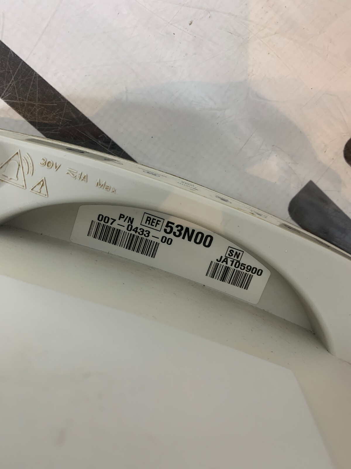 Used Welch Allyn 53N00 Vital Signs Monitor NIBP BP Blood Pressure 300 Series SPO2