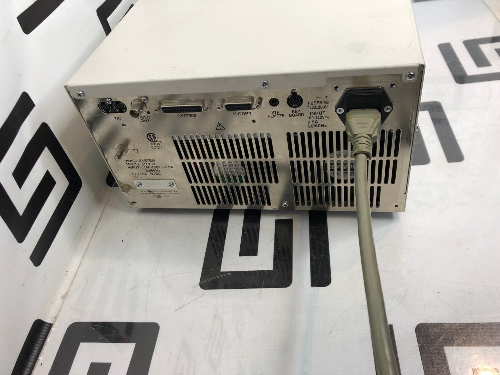 Used OLYMPUS OTV-SI Digital Video Processor Camera Light Source Controller