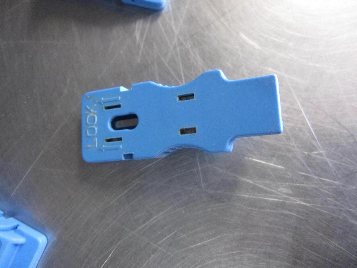 Used Lot of 11 Universal Resting ECG Electrode Adapter Clips Snapclip Banana Snap