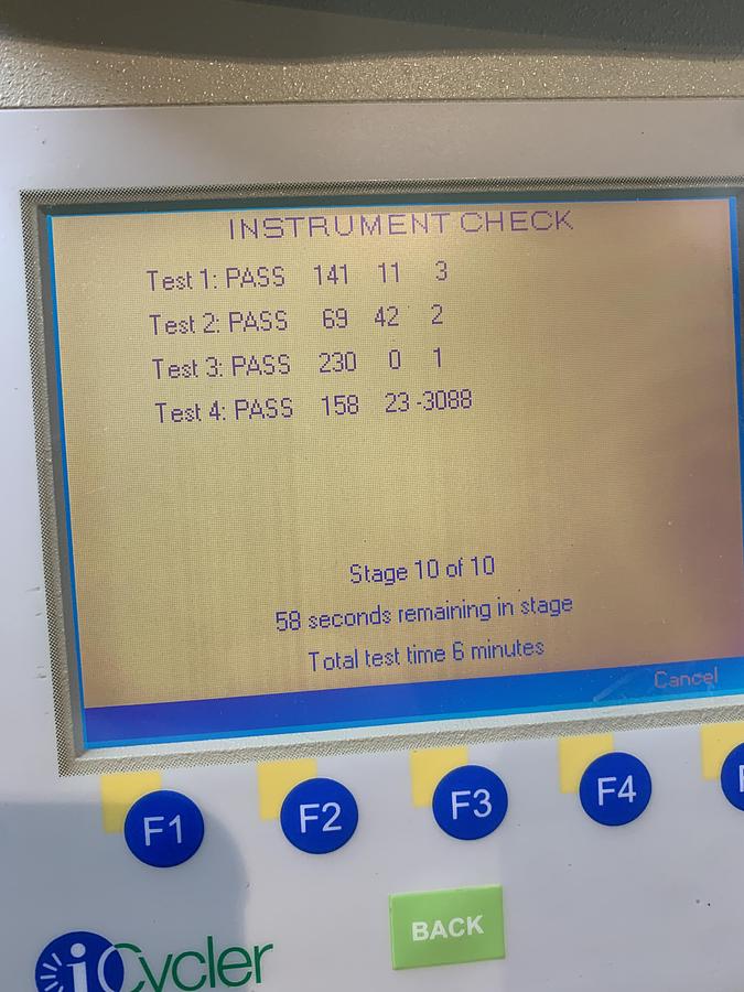Parts/Repair Bio-Rad iCycler 582BR Thermal Cycler 96 Well w/ iCycler Optical Module 584BR
