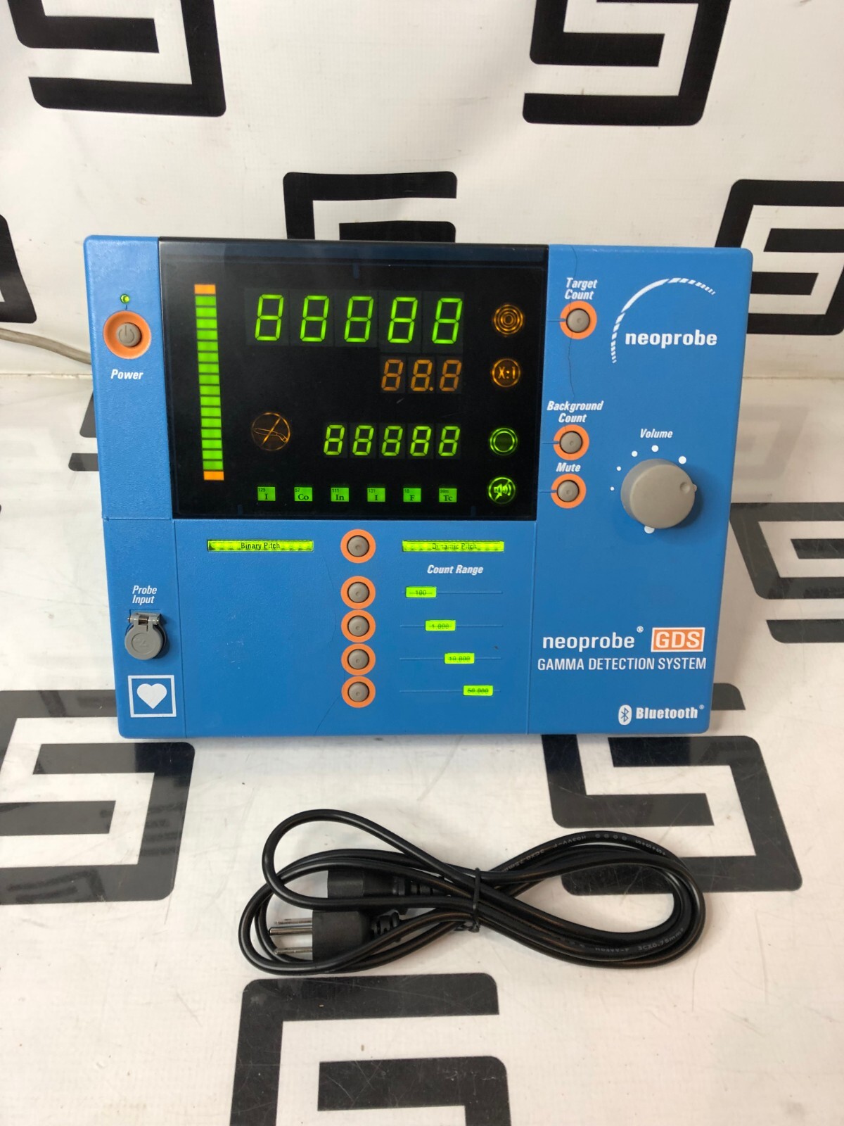 Used Neoprobe GDS 2300 Gamma Detection System Console Wireless Bluetooth 2012