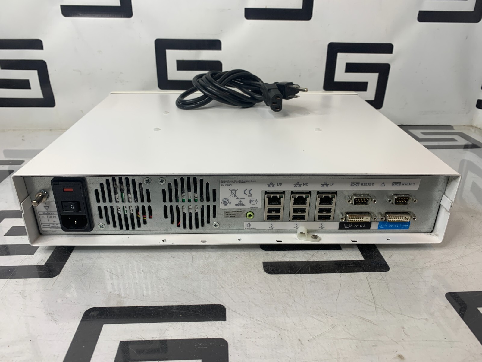 Used GE CIC Pro MP1000D 2037318-003 Clinical Information Control Central Station