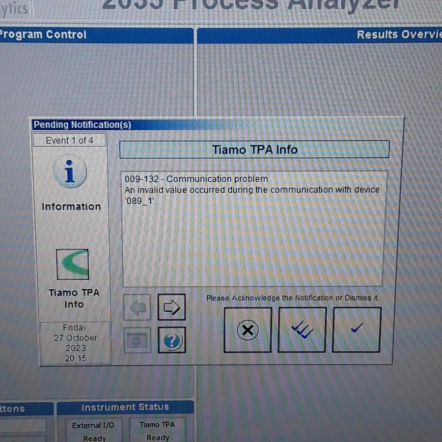 Used Metrohm 2035 Process Analyzer Versatile Wet Chemical Analysis Photometric