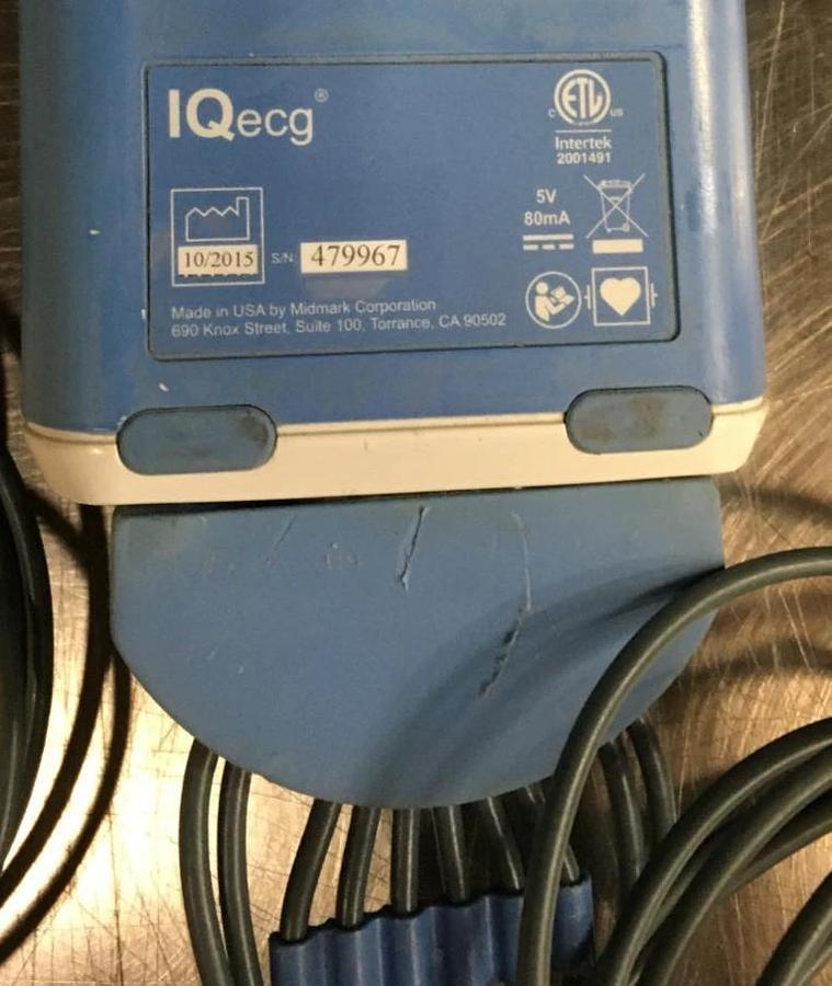 Used Midmark IQecg Digital ECG Unit Digital Module 2015 Warranty Tested