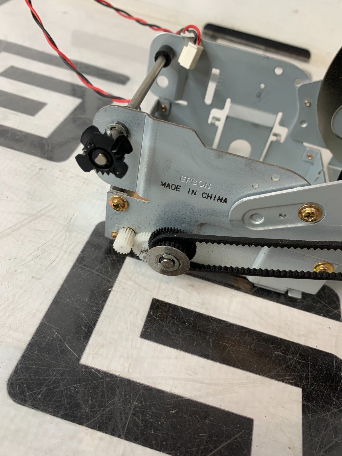 Used ASP Sterrad 100S Take Up Device For Printer TU-260A 76mm 12V NES Dot Matrix