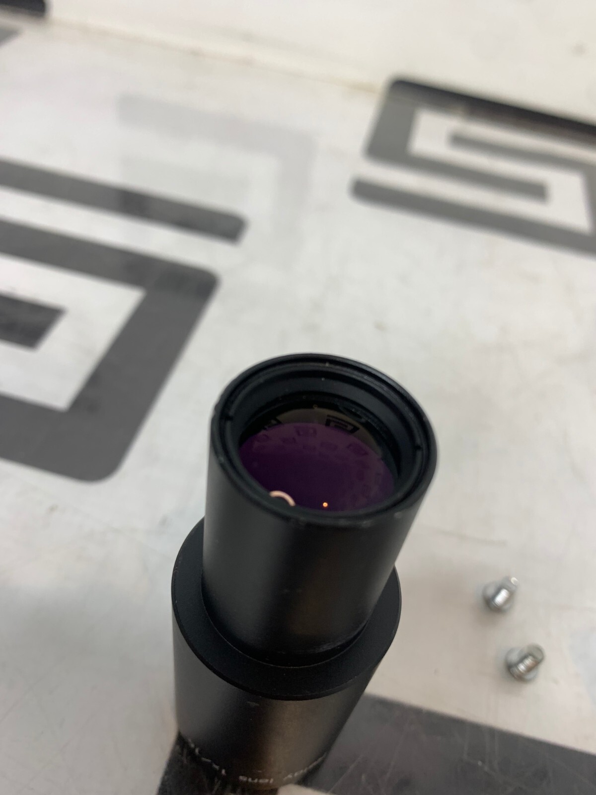 Used Nikon Diaphot Microscope T V Relay  lens 1x/16