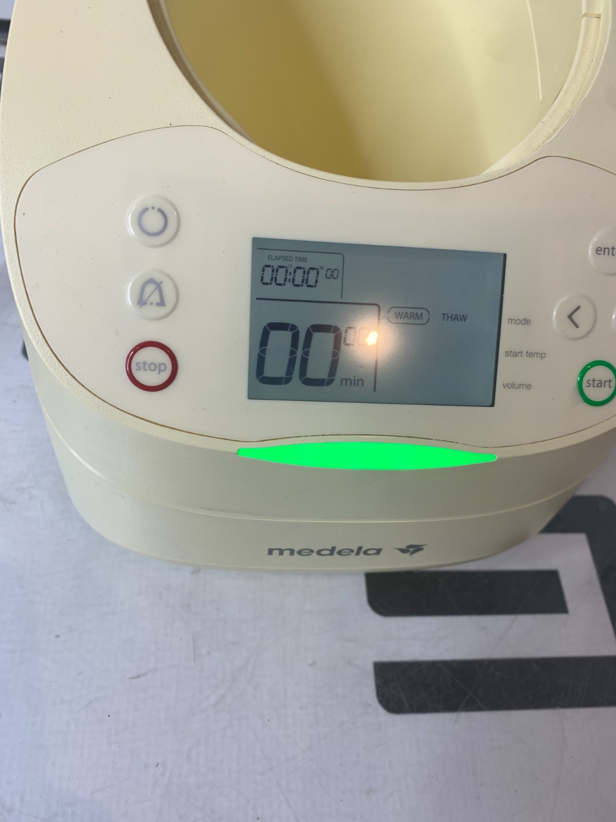 Used Medela Waterless Milk Warmer 87115 Digital Breast Formula Hospital Grade w/ Cord