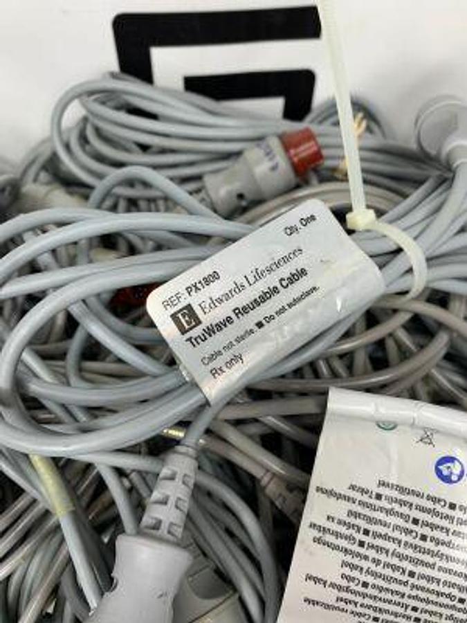 Used EDWARD LIFE SCIENCE PHILIPS HP  REF: PX1800 Transducer IBP Adapter Cable Ref 896083021