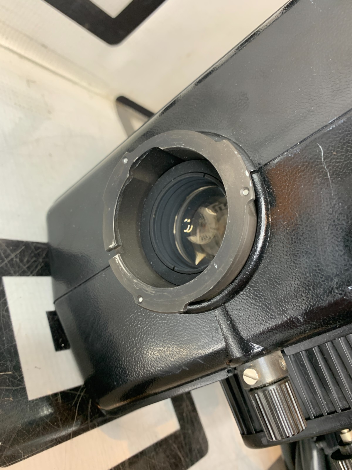 Used Nikon LH-M100C-1 100W Lamp House Microscope  Hg HBO Mercury Fluorescence Housing