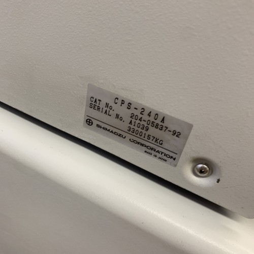 Used Shimadzu UV-2501PC UV-VIS Spectrophotometer CPS-240A Controller Recording