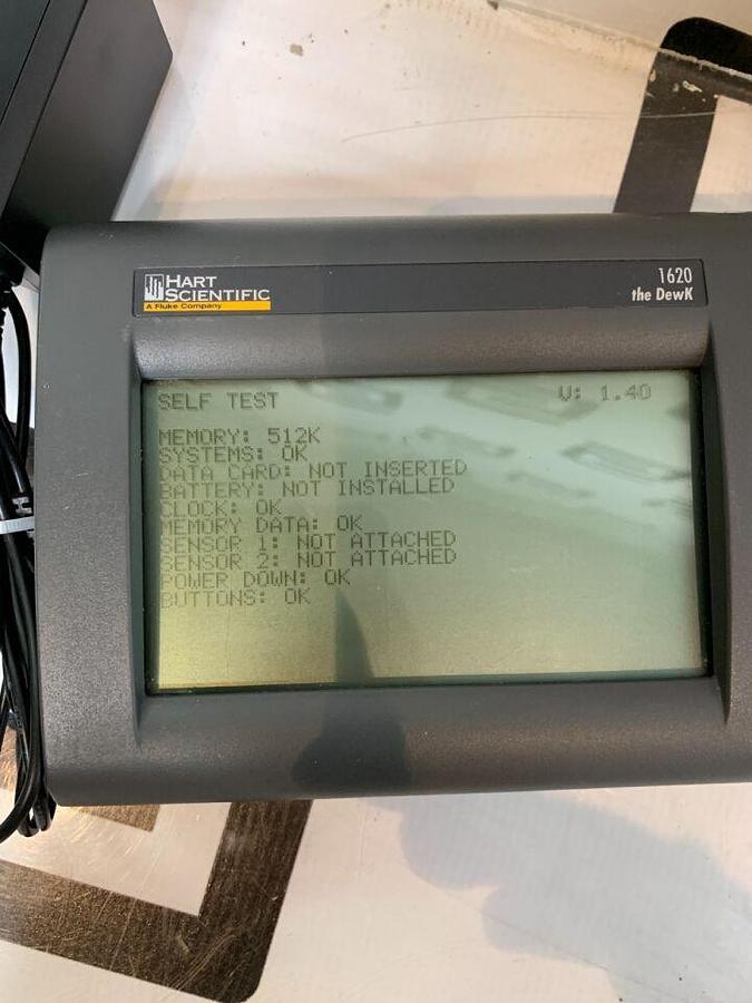 Used HART SCIENTIFIC "DewK" Thermo-Hygrometer