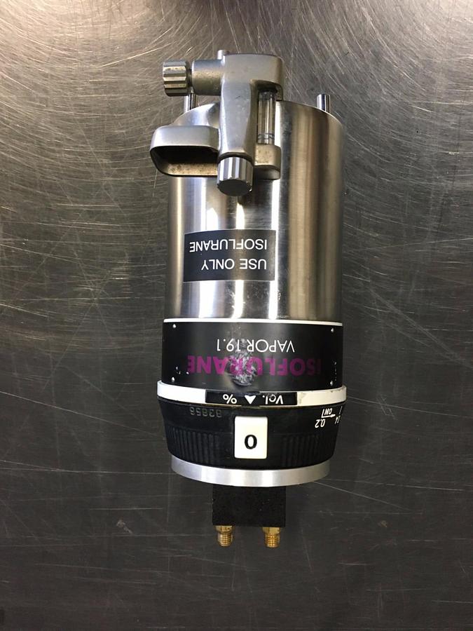 Used Isoflurane Vapor 19.1 Anesthetic Vaporizer