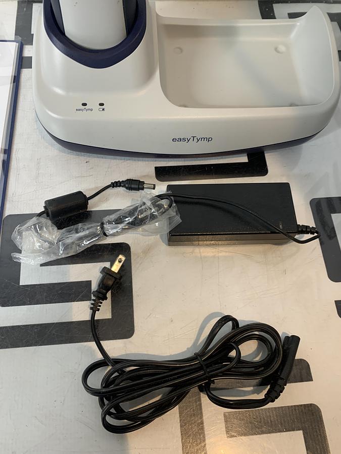 Used Maico EasyTymp Handheld Tympanometer Base Battery Type 2 Impedance Meter 8502080