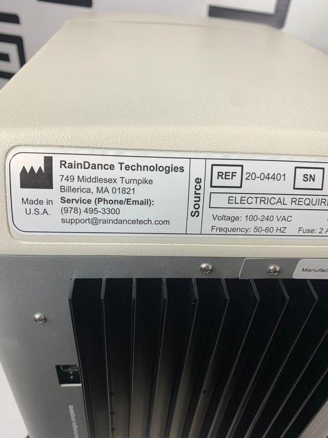 Used RainDance  204401 Digital PCR System Source Tested Warnty