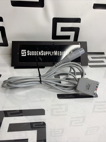 Used OEM Datascope 0012-00-1255-01 REV C ECG EKG Trunk 5 Lead Cable
