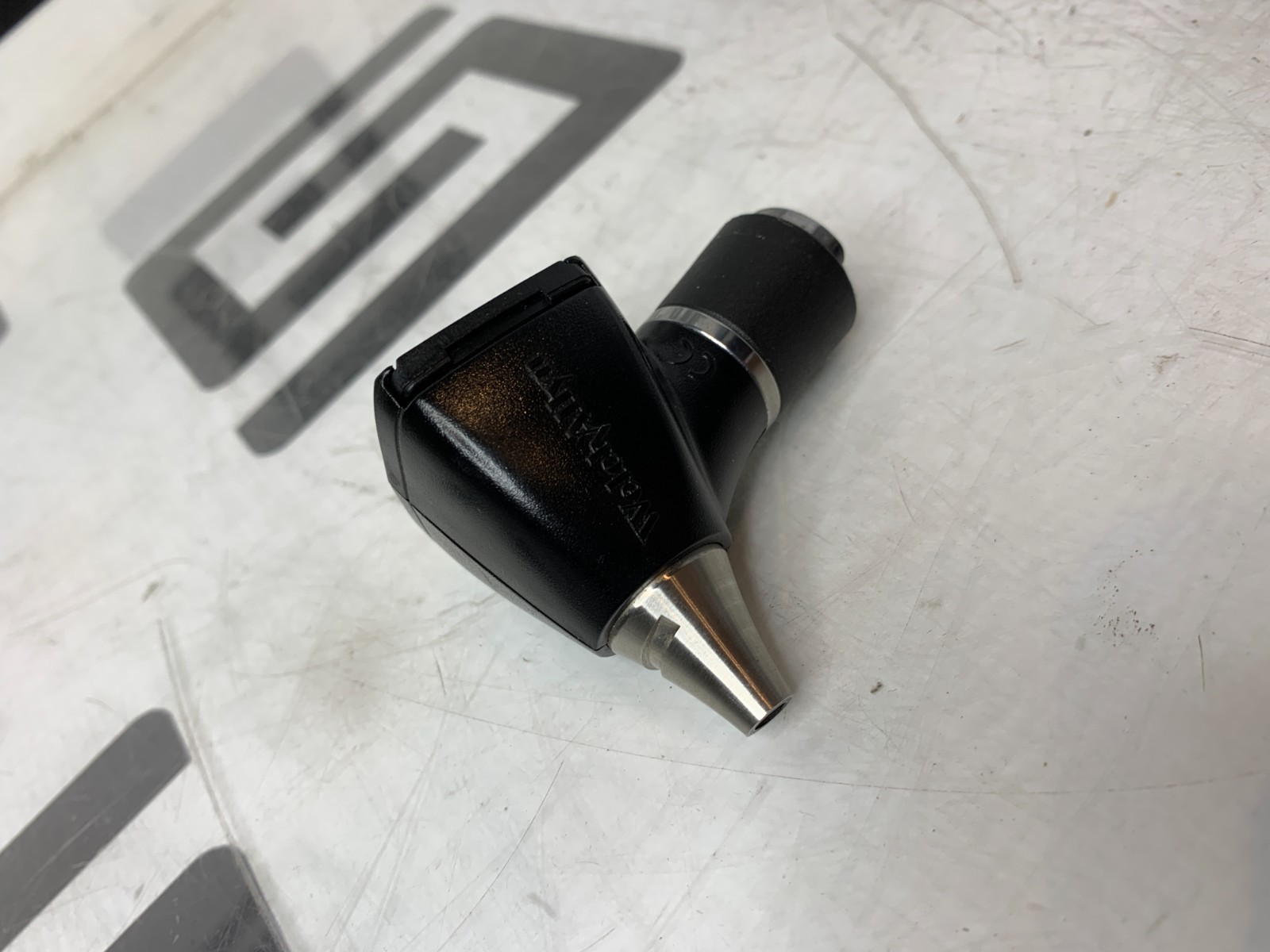 Used Welch Allyn 25020 Diagnostic Otoscope Head 3.5V Bulb Lense 25020A Tested