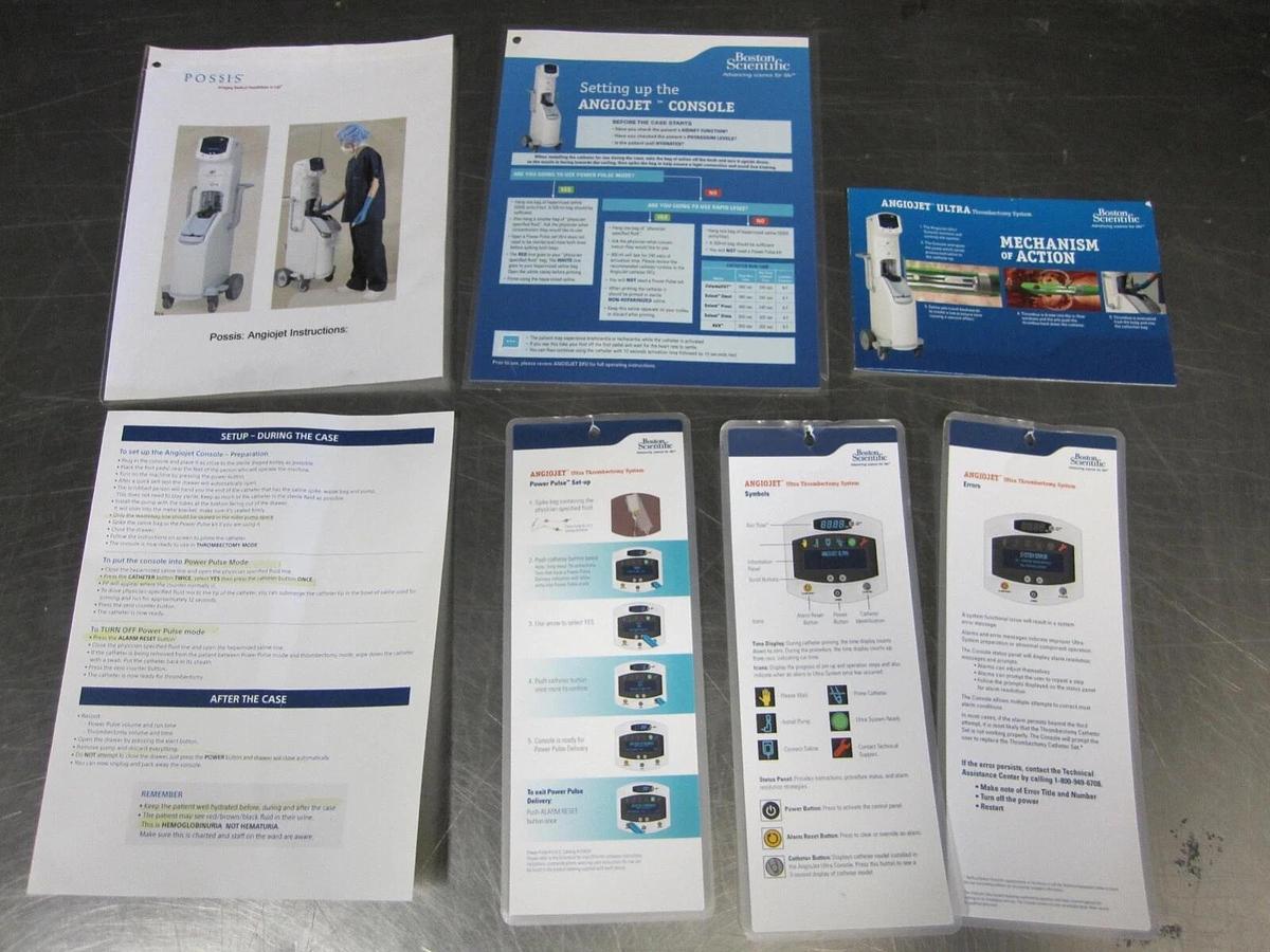 Used Possis AngioJet Ultra 5000A System Console With Foot Pedal