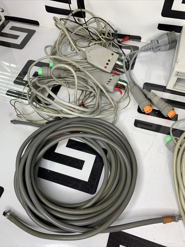 Used Fukuda Denshi DataScope Expert Super HS-500 Module HR-500 Recorder Cables EXTRAS