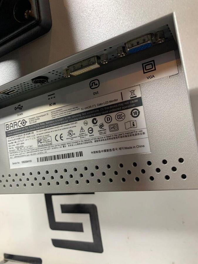 Used BARCO MDRC-2120 Color