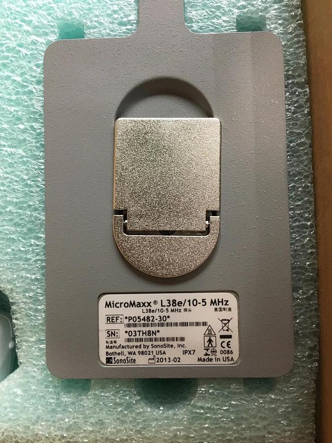 Sonosite Micromaxx PO5482 L38e/10-5 MHz Transducer Probe Ultrasound Linear New