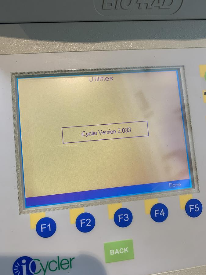 Parts/Repair Bio-Rad iCycler 582BR Thermal Cycler 96 Well w/ iCycler Optical Module 584BR