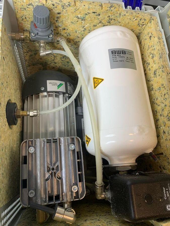 Used MOBILE MEDICAL CLINIC Mini Soundproofed Air Compressor