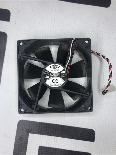 Used Top Motor DF1209SM Variable Speed 92mm x 25mm Case Fan