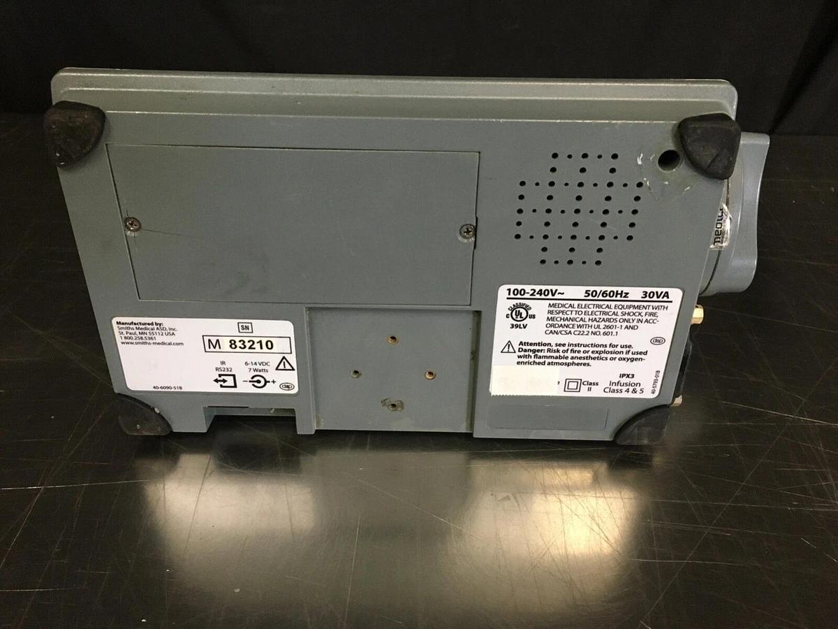 Used Smith's Medfusion 3500 with Pharmguard Version V5.0.0 Tested Working