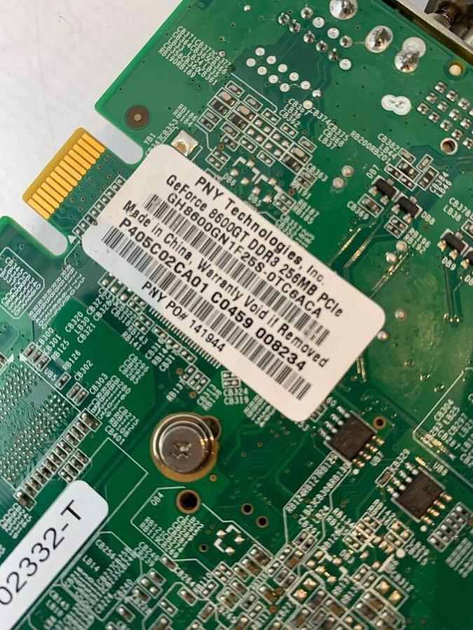 Used S-VIDEO GRAPHICS CARD