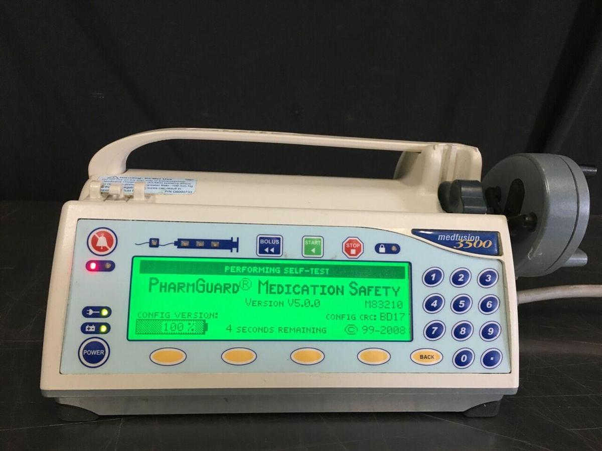 Used SMITHS MEDICAL Medfusion 3500