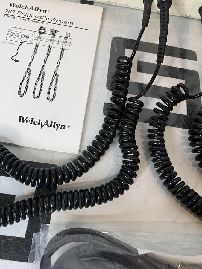 Used Welch Allyn 767 Series Transformer Otoscope Ophthalmoscope TESTED WARRANTY