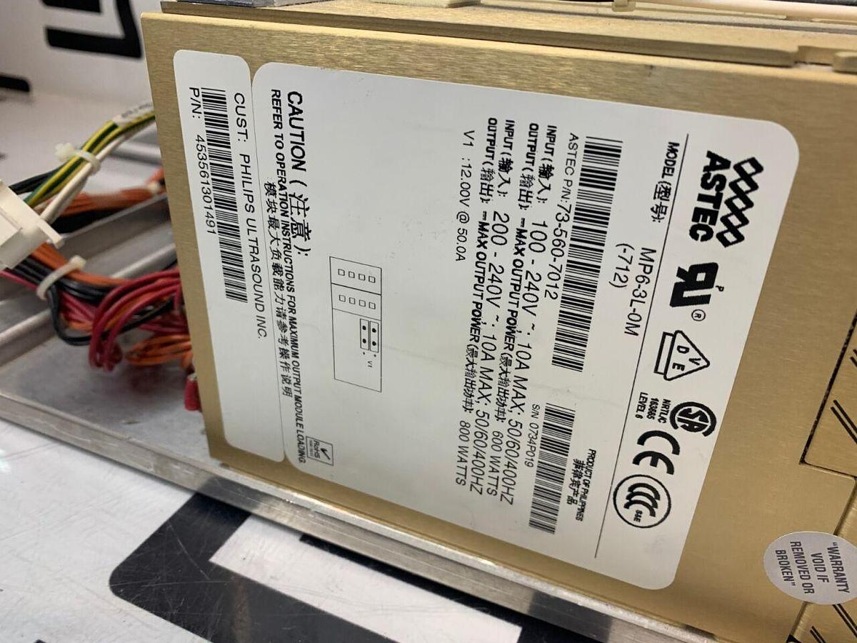 Used Astec MP3L-0M Power Supply Module w/  iE33 IU22 PSBC 453561290182